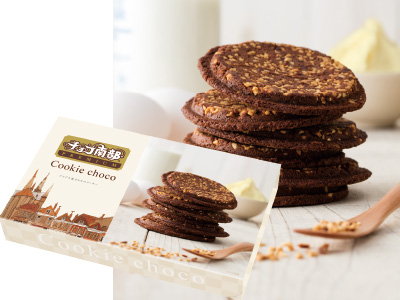 Cookie choco (クッキー・チョコ) 6枚入り